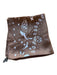Brown & White Polyester Bandana Print scarf Brown & White / M