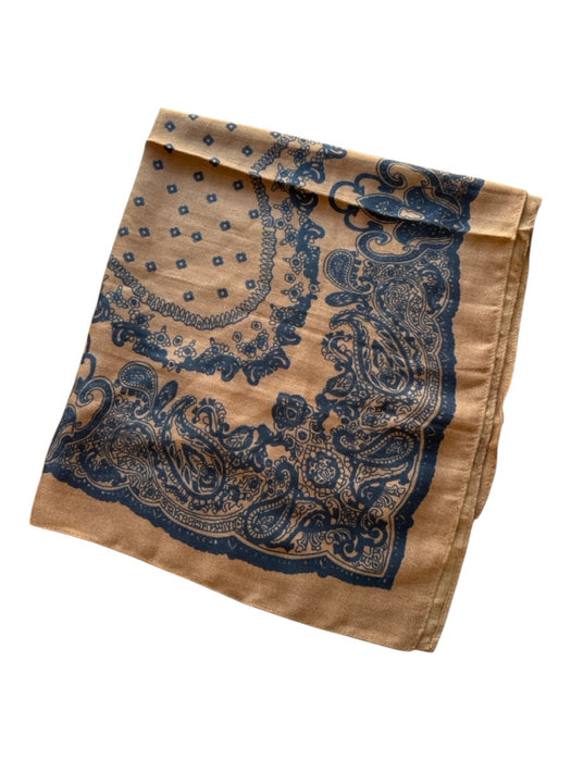 Brown & Black Polyester Bandana Print scarf Brown & Black / M