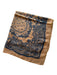 Brown & Black Polyester Bandana Print scarf Brown & Black / M