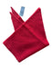 Red Wool Triangle scarf Red / S