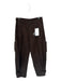 Zara Size 4 Brown Cotton Front Pleat Barrel Leg Pants Brown / 4