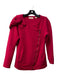 Sleeping on Snow Size 8 Red Laine Long Sleeve Flower Detail Side Zip Jacket Red / 8