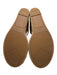 Marc Fisher Shoe Size 10 Beige Leather Upper Ankle Buckle Platform Espadrille Beige / 10
