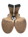 Schutz Shoe Size 9 Black & White Leather Upper Contrast Stitch Platform Sandals Black & White / 9