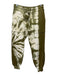 Ulla Johnson Size S Green & White Cotton Elastic Waist Patch Pocket Jogger Pants Green & White / S