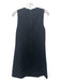 Alice & Olivia Size 0 Black & White Polyester Sleeveless Round Neck Dress Black & White / 0