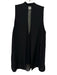Alice + Olivia Air Size S Black Silk Pleated Back Sleeveless Top Black / S