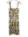 Hunter Bell Size S White & Multi Cotton Sleeveless All Over Print Floral Dress White & Multi / S