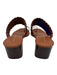 Loeffler Randall Shoe Size 8 Brown Leather Woven Detail toe strap Sandals Brown / 8