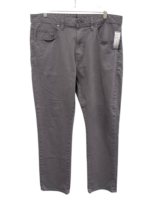 Johnnie O Size 35 Gray Rayon Blend Solid Men's Pants Gray / 35