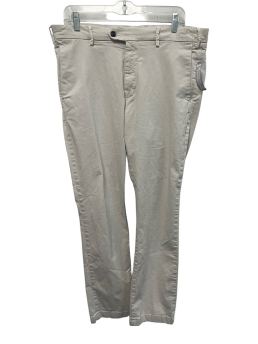 Johnnie O Size Est 34 Light Beige Solid Men's Pants Light Beige / Est 34