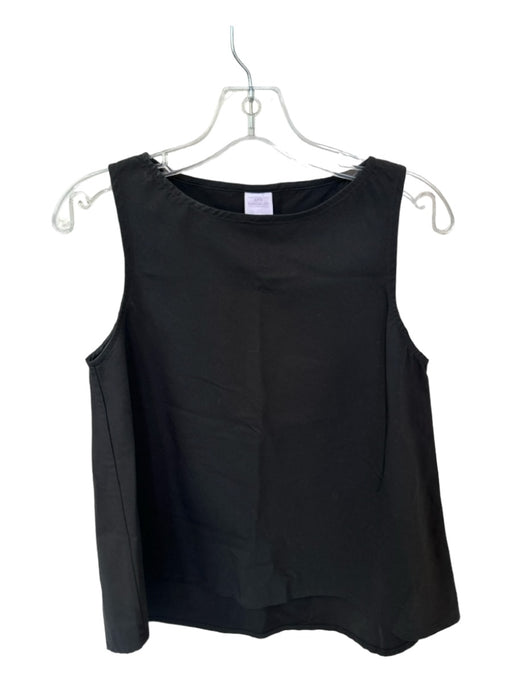 Ann Mashburn Size S Black Cotton Sleeveless Flare Top Black / S