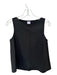 Ann Mashburn Size S Black Cotton Sleeveless Flare Top Black / S