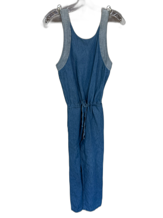 Closed Size XXS Navy Cotton Sleeveless Denim Wide Leg Jumper Navy / XXS