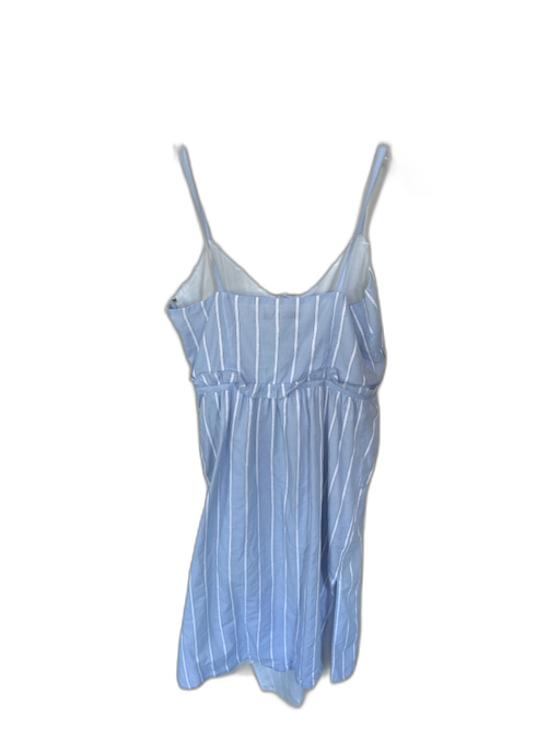 Derek Lam 10 Crosby Size 2 Baby Blue & White Cotton Spaghetti Strap Dress Baby Blue & White / 2