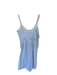 Derek Lam 10 Crosby Size 2 Baby Blue & White Cotton Spaghetti Strap Dress Baby Blue & White / 2