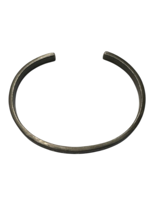 wTr When Tides Rise Gunmetal Sterling Silver Diamonds Cuff Bracelet Gunmetal