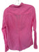 Frank & Eileen Size L Pink Cotton Long Sleeve Button Down Top Pink / L