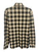 RRL Size S Gray & Beige Cotton Plaid Quarter Button Men's Long Sleeve Shirt Gray & Beige / S