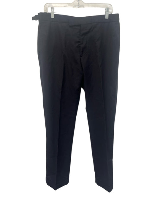 Ralph Lauren Black Size 32 Navy Wool Striped Dress Side Tabs Men's Pants Navy / 32