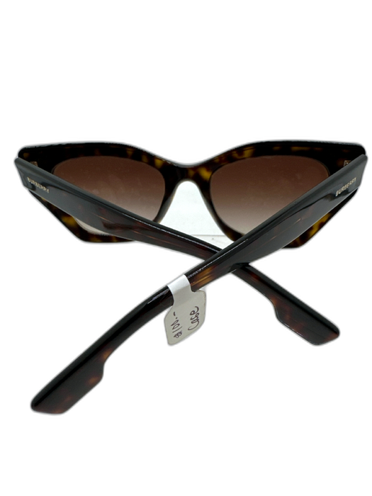 Burberry Brown Acetate Cat Eye Tortoise Dust bag incl. Gradient Sunglasses Brown