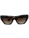 Burberry Brown Acetate Cat Eye Tortoise Dust bag incl. Gradient Sunglasses Brown