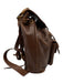 Gucci Brown Leather Mini Bamboo Backpack Bag Brown