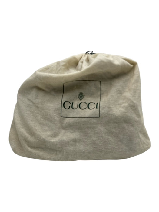 Gucci Brown Leather Mini Bamboo Backpack Bag Brown