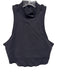 Alo Size M Black Polyester Blend Sleeveless Ribbed Athletic Top Black / M