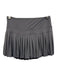Goldhinge Size M Gray Polyester & Elastane Pleated Mini Athletic Skirt Gray / M