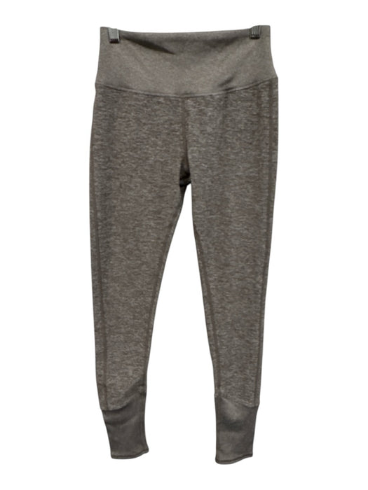 Alo Size Est S Heather Gray Polyester Blend Legging Athletic Pants Heather Gray / Est S