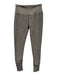 Alo Size Est S Heather Gray Polyester Blend Legging Athletic Pants Heather Gray / Est S