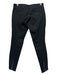 Prada Size S / 40 Black Cotton Blend Zip Pockets Button & Zip Front Slim Pants Black / S / 40