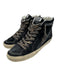 Golden Goose Shoe Size 39 Black & Multi Leather Suede lace up High Top Sneakers Black & Multi / 39