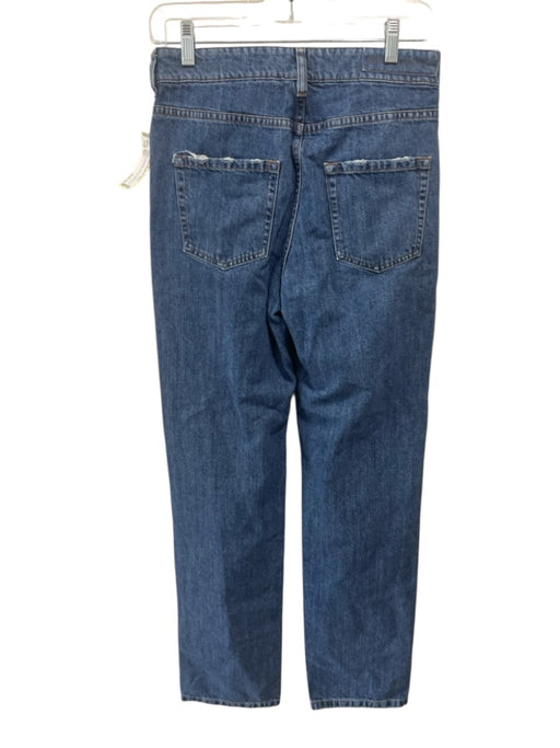 Miu Miu Size 27 Medium dark wash Cotton Denim 5 Pocket Button & Zip Fly Jeans Medium dark wash / 27