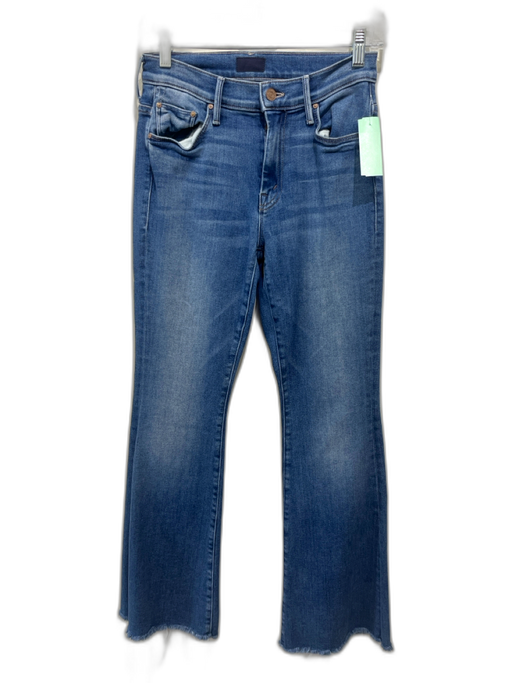 Mother Size 26 Medium light wash Cotton Blend High Rise Flare Leg Jeans Medium light wash / 26