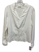 Agnes B Size Est XS White Cotton Long Sleeve Button Ruffle Top White / Est XS