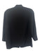 Chloe Size 34 / XS Black Silk V Neck 3/4 Sleeve Button Down Top Black / 34 / XS