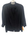 Chloe Size 34 / XS Black Silk V Neck 3/4 Sleeve Button Down Top Black / 34 / XS