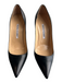 Manolo Blahnik Shoe Size 39 Black Leather Pointed Toe Stilletto Pump Shoes Black / 39