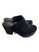 Fiorentini + Baker Shoe Size 40 Black Leather Round Toe Fringe Platform Shoes Black / 40