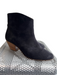 Isabel Marant Shoe Size 39 Black Suede Side Zip Cuban Heel Above ankle Booties Black / 39