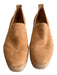 Vince Shoe Size 37 Tan Suede Flatform Stretch Panels almond squarish toe Shoes Tan / 37