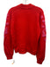 Oilily Size M Red & Pink Kid Mohair, Wool, Polyester Ribbed edges Sweater Red & Pink / M