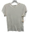 Eterne Size M White Cotton & Modal Short Sleeve T Shirt Top White / M
