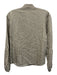 Maria de la Orden Size 38 Beige & Green Lyocell Long Sleeve Stripe Buttons Top Beige & Green / 38