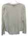 Veronica Beard Jeans Size S White Pima Cotton Long puff sleeve Heathered Top White / S