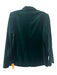 Zadig & Voltaire Size L Emerald Green Cotton Velvet Open Front Blazer Jacket Emerald Green / L