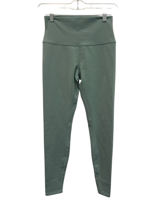 Alo Size S Mint Green Polyester & Elastane Sports Bra Legging Athletic Pant Set Mint Green / S