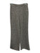 Maria de la Orden Size 38 Black & Cream Wool Trim Houndstooth Knit Pant Set Black & Cream / 38